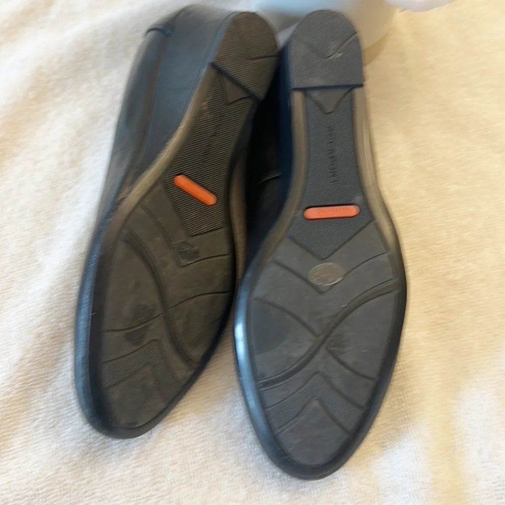 ROCKPORT Zappos Rita Black Leather wedge pump trutech women size 7.5